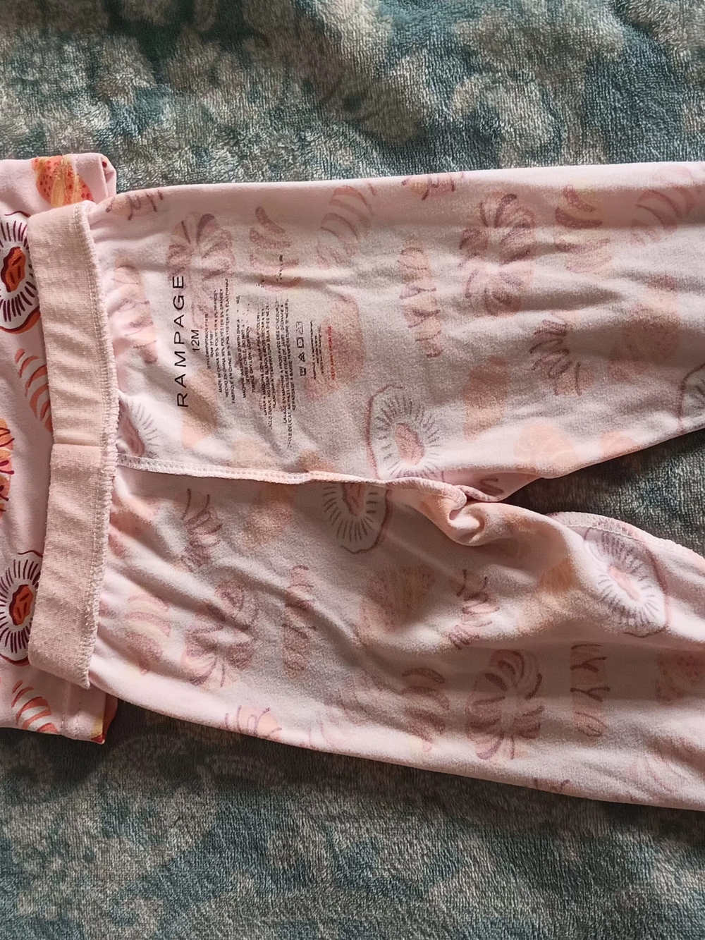 Rampage Girls' Pink Floral Kids Pajama Pants
